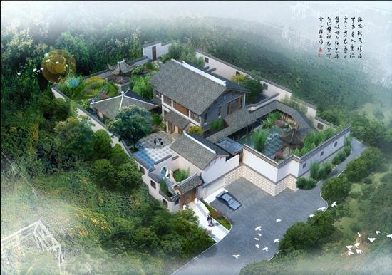 中國(guó)院子別墅庭院設(shè)計(jì)