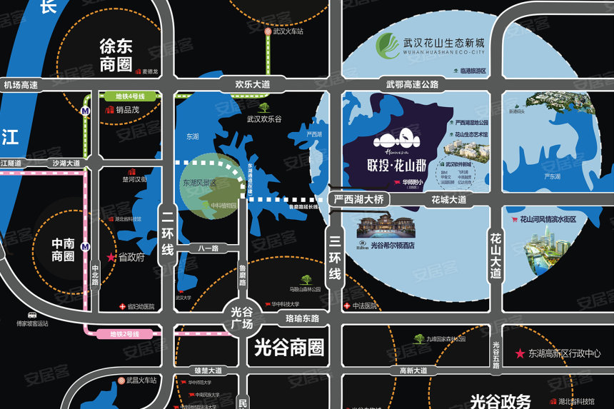 聯(lián)投花山郡別墅庭院設(shè)計(jì)