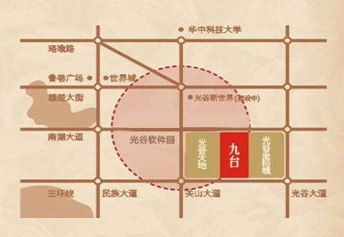 光谷坐標(biāo)城九臺(tái)別墅庭院設(shè)計(jì)